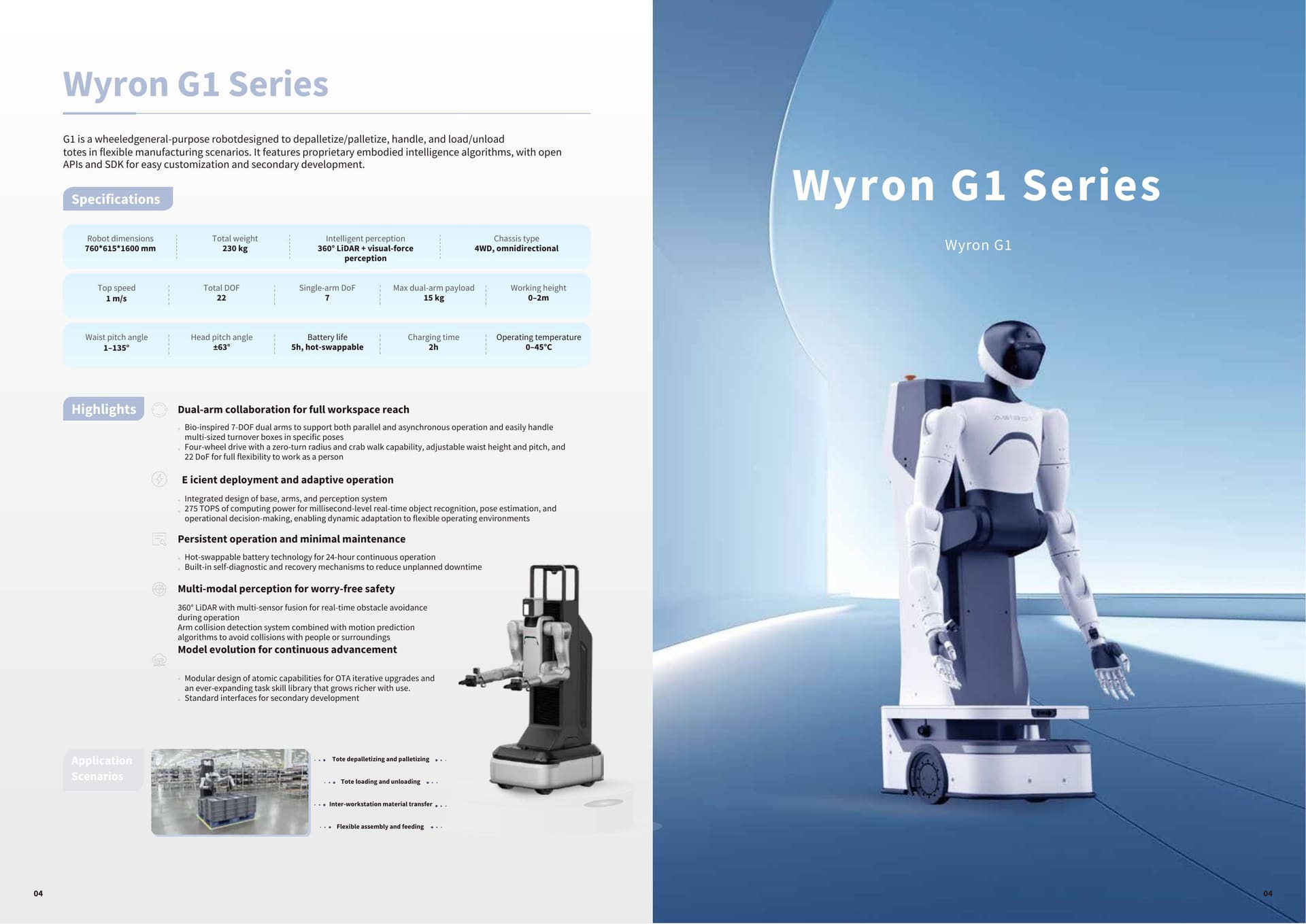Byron Robotics Brochure — Wyron Robotics