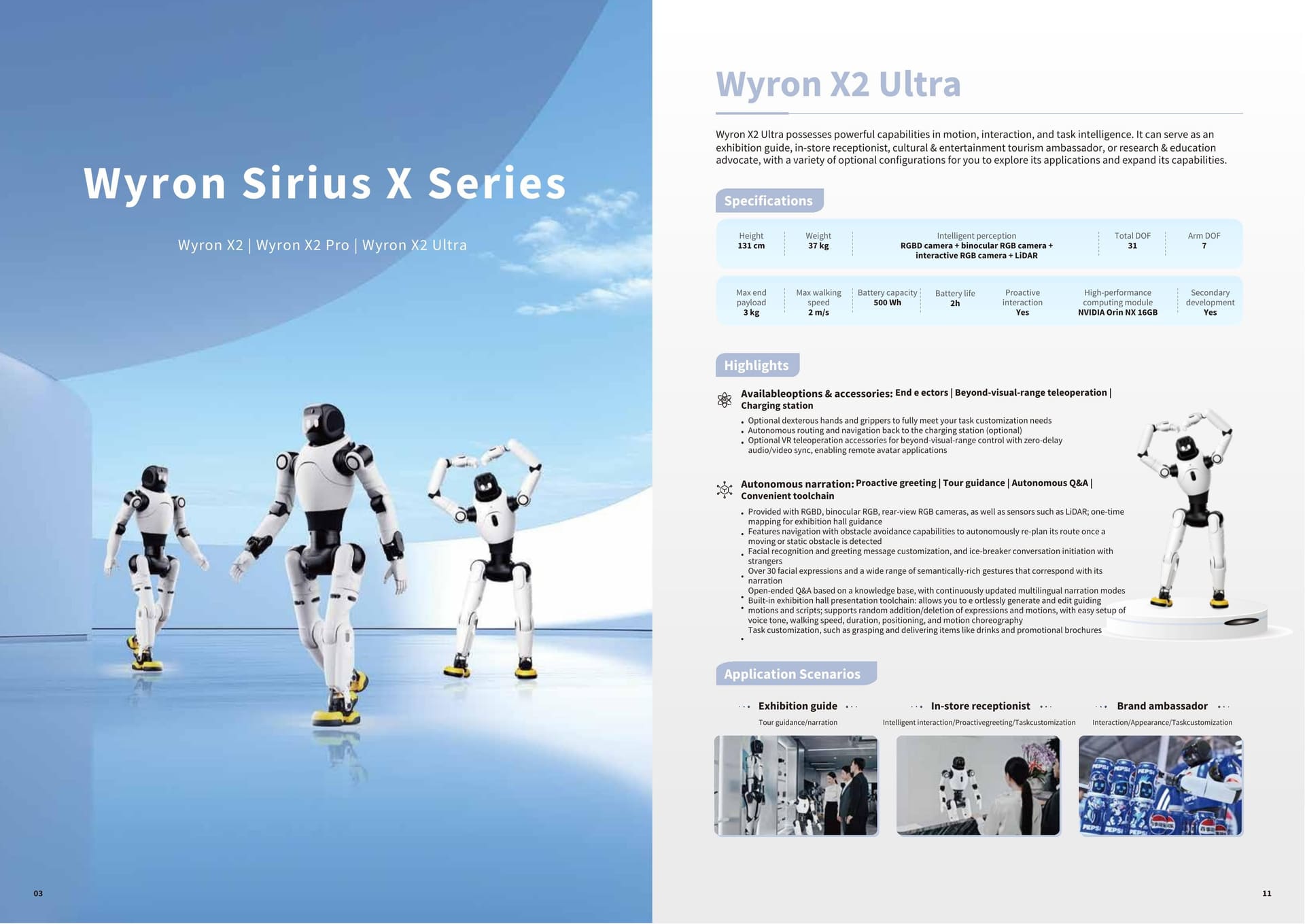 Byron Robotics Brochure — Wyron Robotics